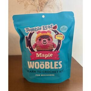 *Sold out online* Woobles Amazon Prime Tumble Leaf Maple Crochet Kit (Unopened)